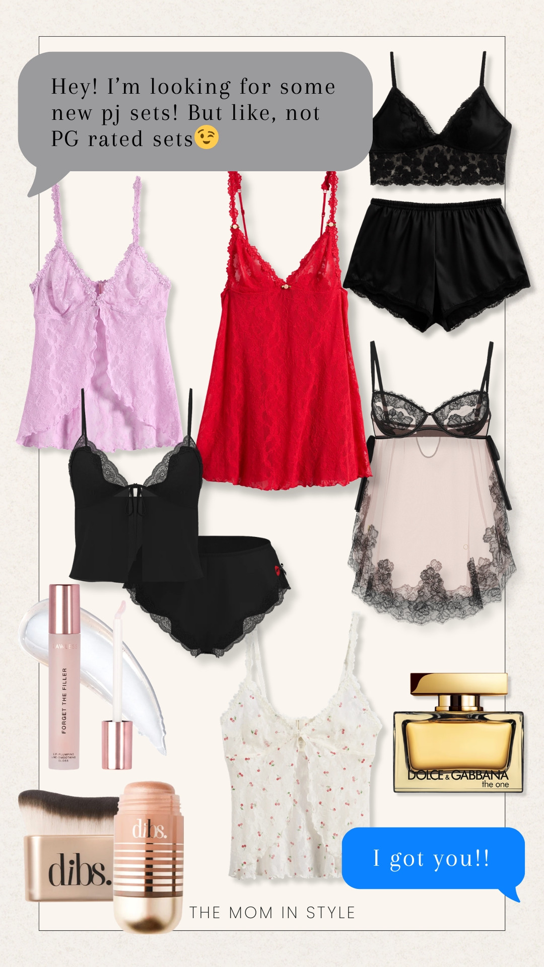 Lingerie style pj sets for her, lace sets, sexy pj sets, gifts for wife, themominstyle 

#LTKWedding #LTKSeasonal #LTKselfcare