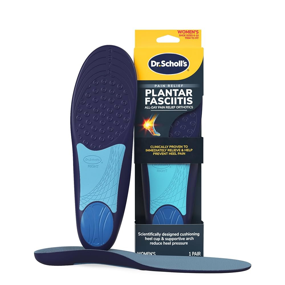 Dr. Scholl’s® Plantar Fasciitis Pain Relief Orthotic Insoles, Immediately Relieves Pain: Heel,... | Amazon (US)