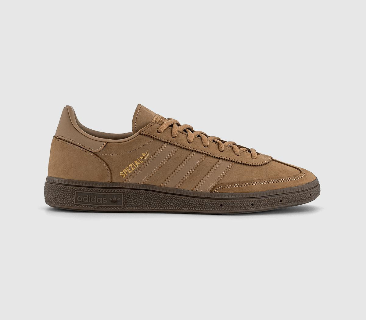 Adidas Womens Handball Spezial Trainers Cardboard Brown Desert, 9 | Office Shoes (UK)