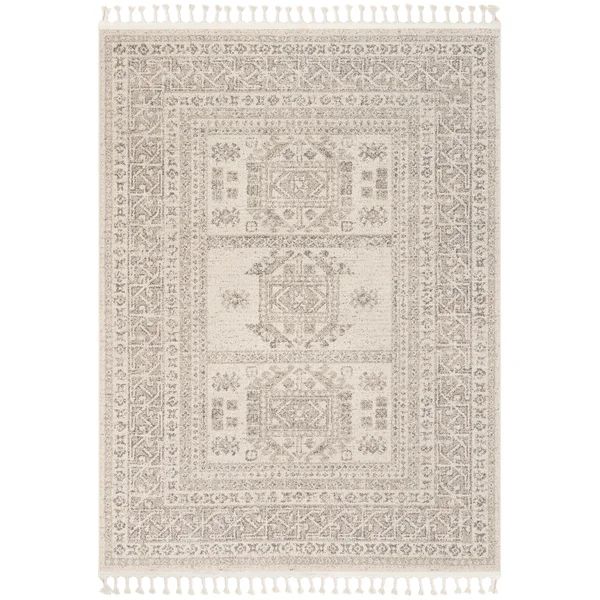 Loop-De-Loop Looped Beige Rug | Wayfair North America