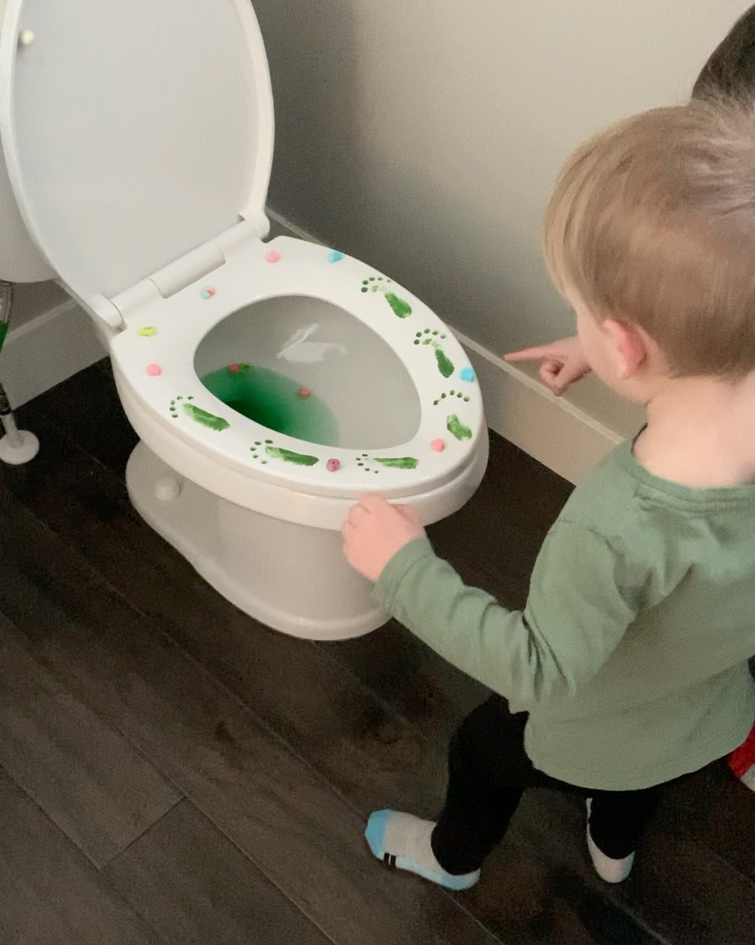 The only 3 things you need for an easy and fun St. Patty’s Day Celebration with your kiddos! 1) Luck Charms (my kids never get sugary cereal so this is a highlight!) (2) Gold Coins leading to wherever the Leprechaun escaped (3) Green Paint to make little Leprechaun footprints! I scatter Lucky Charms along the trail and it’s so much fun! My kids love it and I typically spend about $12! So fun, exciting and affordable! 

#LTKKids #LTKHome #LTKSeasonal