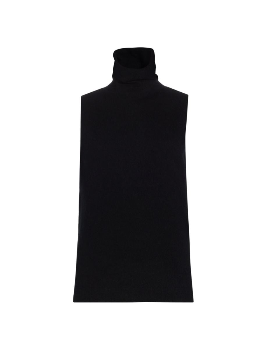 COLLECTION Cashmere Turtleneck Vest | Saks Fifth Avenue