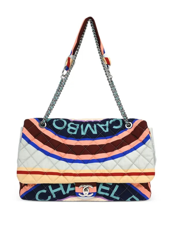 CHANEL Pre-Owned 2018 Quilted Shoulder Bag | Neutrals | FARFETCH | Farfetch Global
