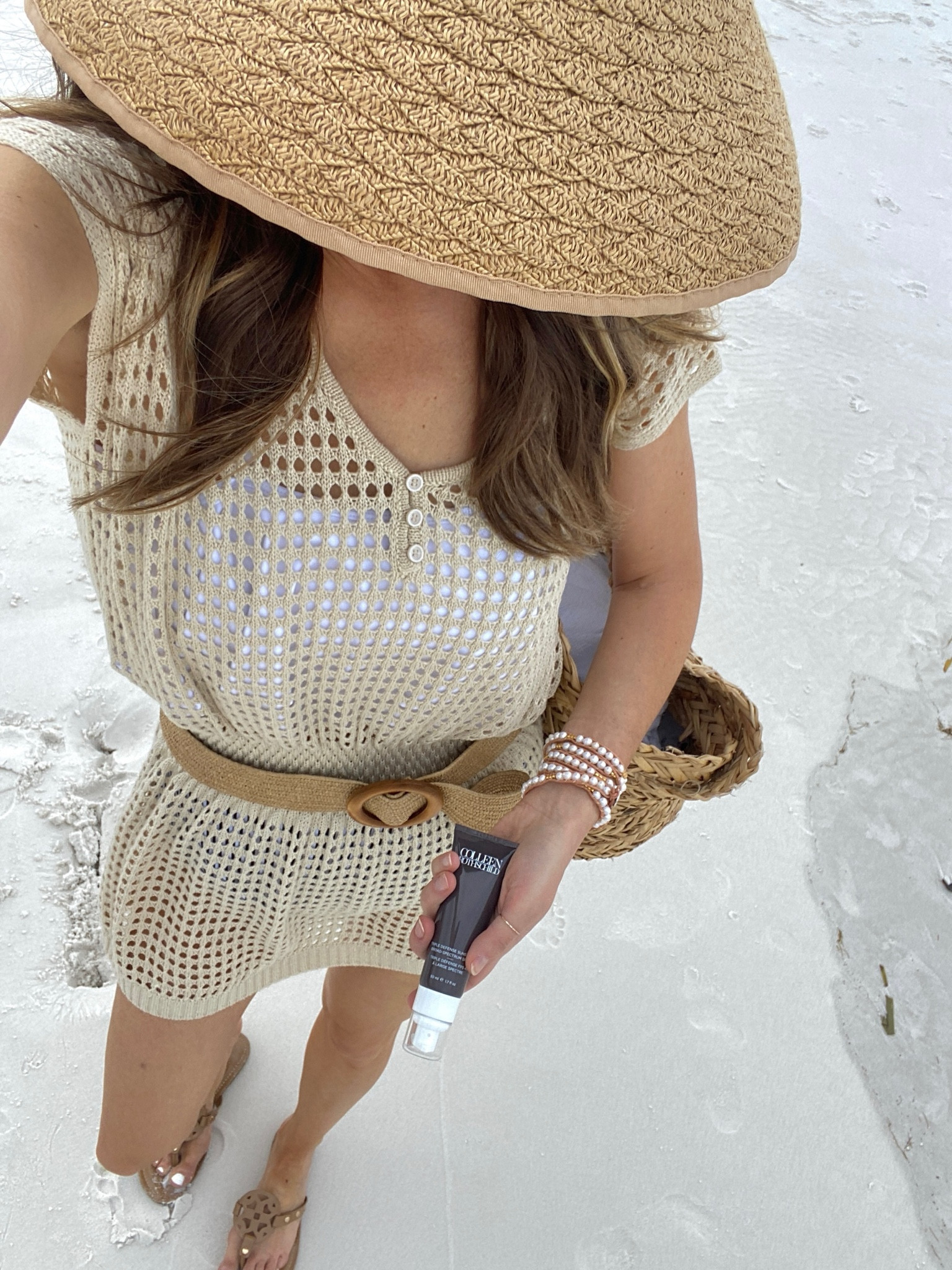 Amazon swim coverup and beach accessories! 

#LTKSeasonal #LTKFindsUnder50 #LTKSwim