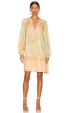 SPELL Butterfly Boho Tunic Dress in Botanical from Revolve.com | Revolve Clothing (Global)