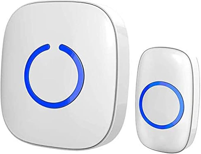 SadoTech Wireless Doorbells for Home - Adjustable Volume with 52 Chimes, 1000Ft Range, Easy Insta... | Amazon (US)