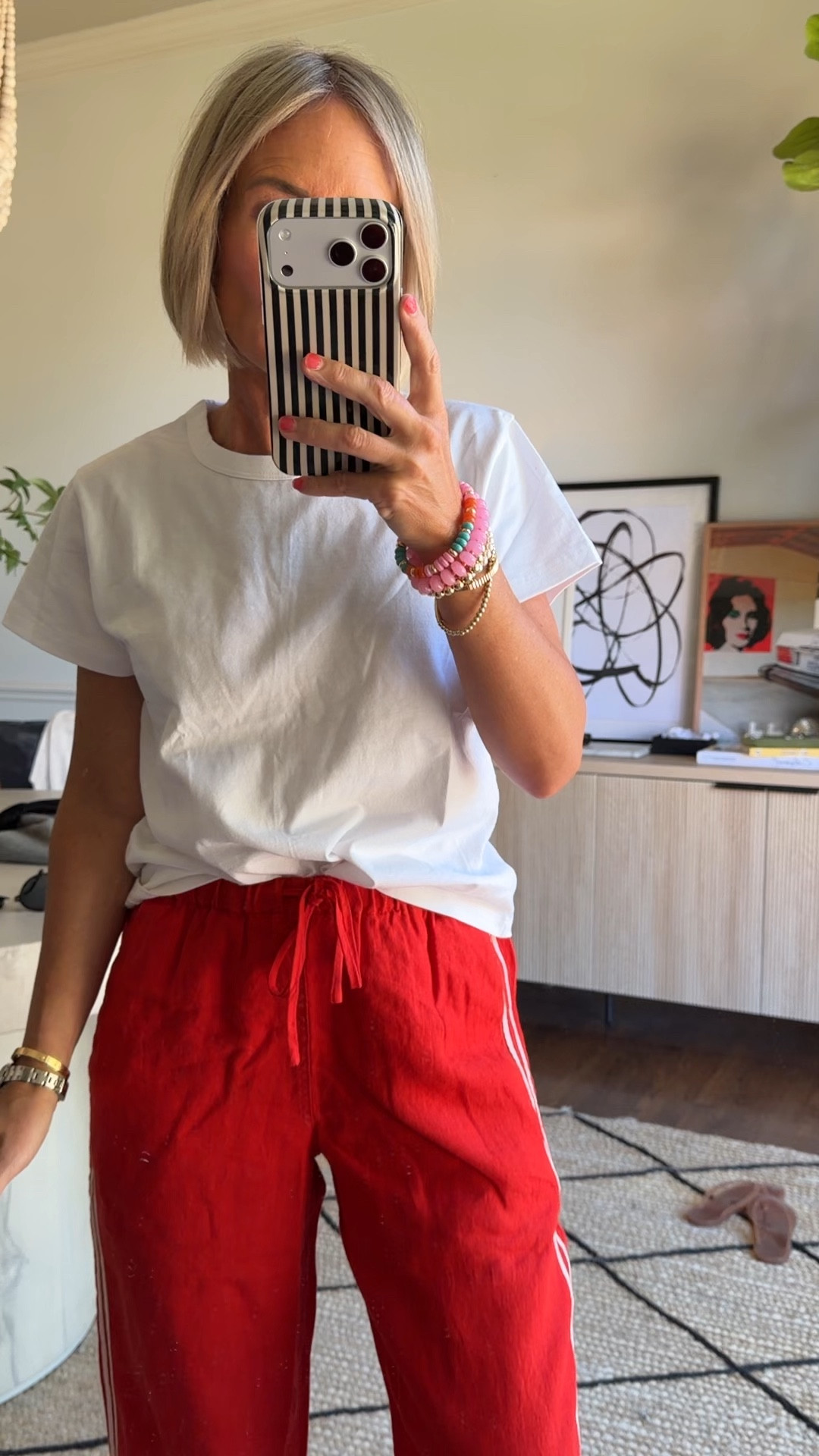 i love these linen track pants!


xs would be my true size. but they felt like they fit, but not right for the vibe. I wanted them a little bit looser, so I sized up to a small.  I am 5’2” and wearing a small regular here  *i don’t think this color comes in the shorter length, so I have to decide if i plan to keep. 

i do love them!!

easy spring outfit 
mom style
linen pants

#LTKootd #LTKOver40 #LTKmomlife