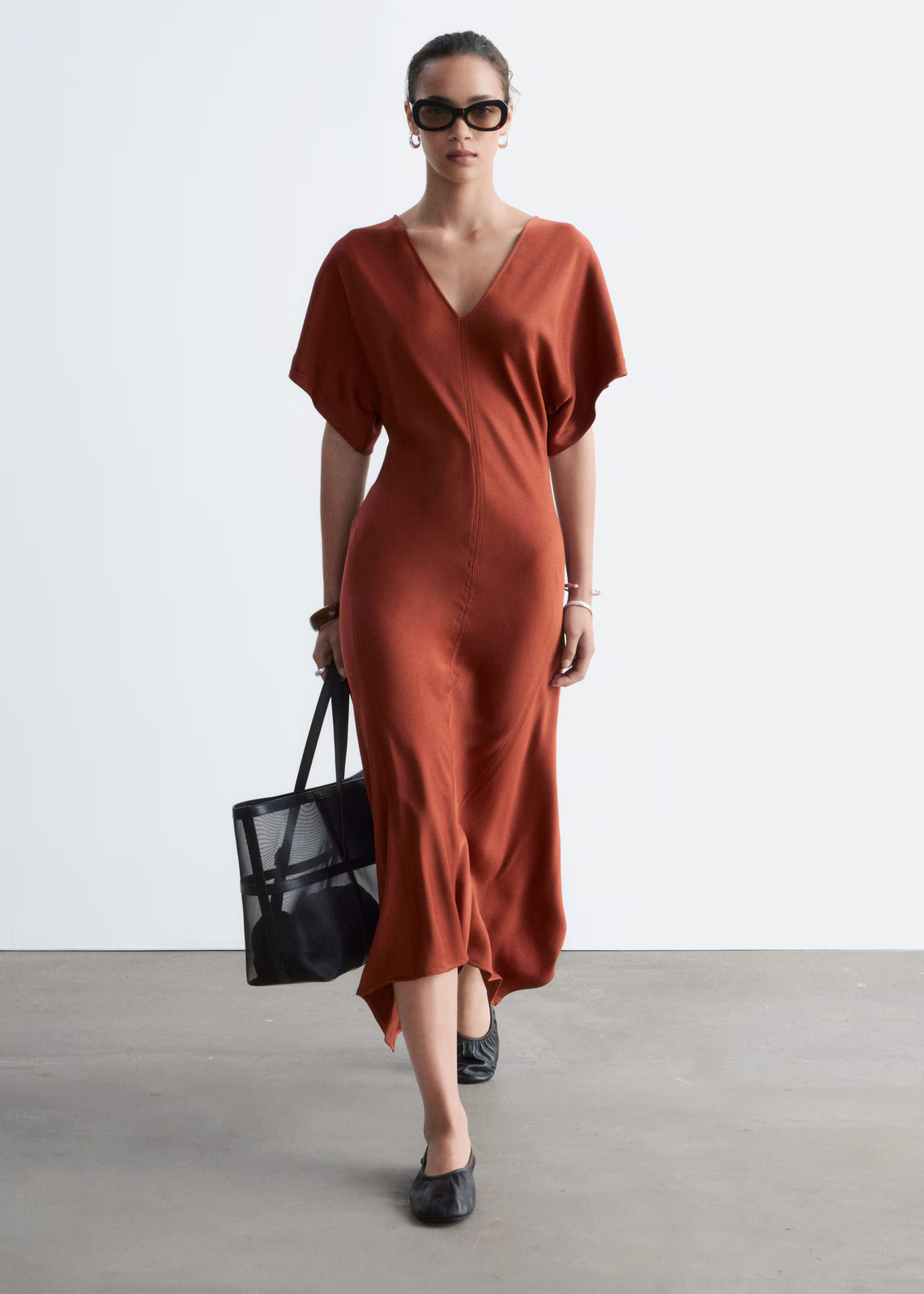 V-Neck Maxi Dress | & Other Stories - US