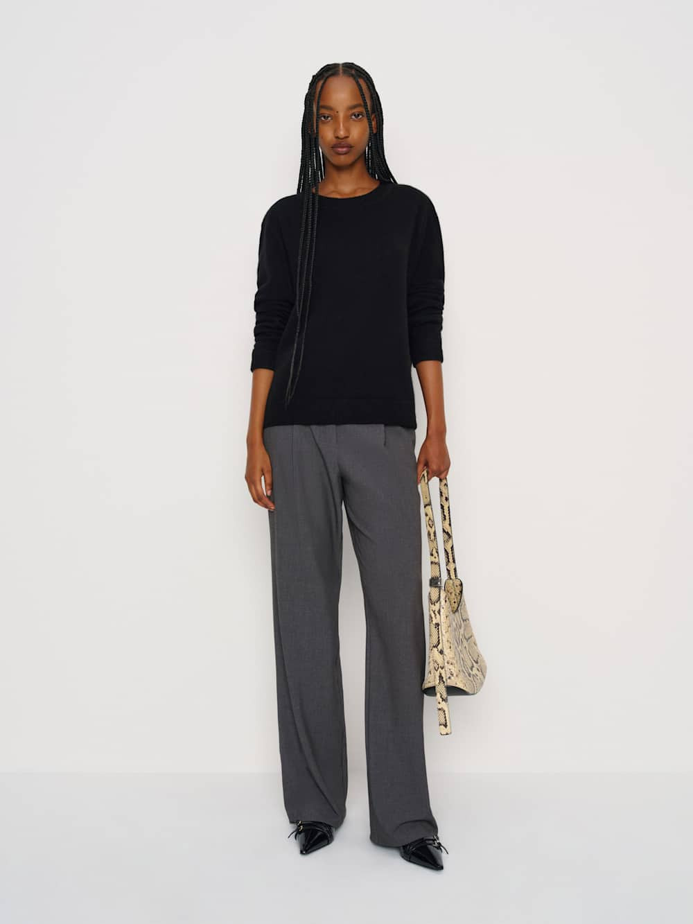 Cashmere Boyfriend Sweater | Reformation (Global)