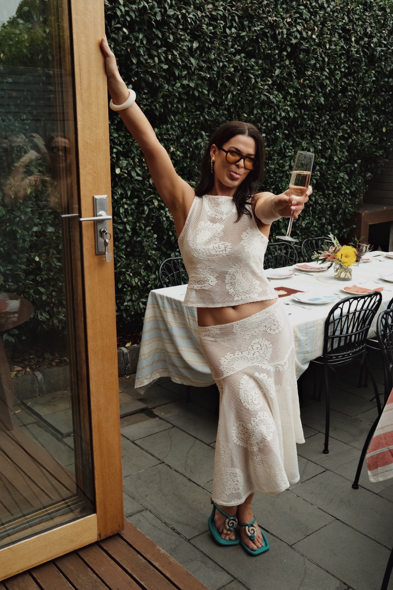 Hens outfit.
SIZE M SKIRT
SIZE L TOP

#LTKwedding #LTKpartywear #LTKstyletip