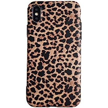Leopard Case for iPhone Xs MAX Classic Luxury Fashion Protective Flexible Soft Rubber Gel Back Co... | Amazon (US)
