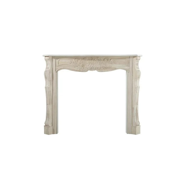The Deauville 48" Fireplace Mantel Unfinished - Walmart.com | Walmart (US)