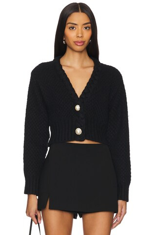 MAJORELLE Phiala Cardigan in Black from Revolve.com | Revolve Clothing (Global)