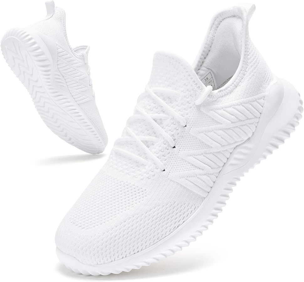 PPQ Womens Slip On Walking Shoes，Memory Foam Lightweight Comfort Casual Workout Shoes,Yoga Or T... | Amazon (US)