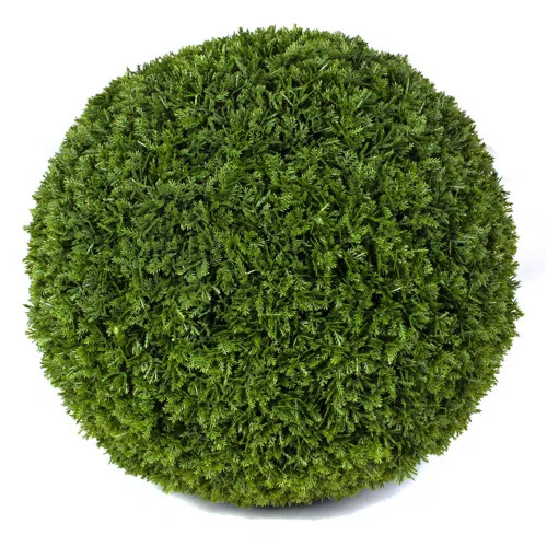Primrue Faux Foliage Topiary Green Artificial Foliage Ball | Wayfair | Wayfair North America