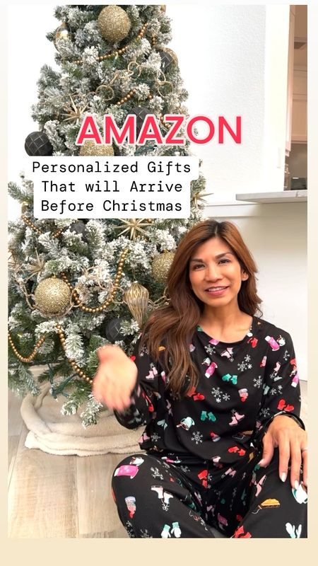 Personalized gifts for her, teens, teachers, mom, sister, girlfriend, mom-in-law that will arrive before Christmas. I have and love  every single one of these. Perfect Stocking Stuffer. I’m also linking my Christmas pajamas wearing small runs big. It’s my favorite! 
Gift guide, Amazon gifts, gift for her, 

#LTKSeasonal #LTKGiftGuide #LTKHoliday