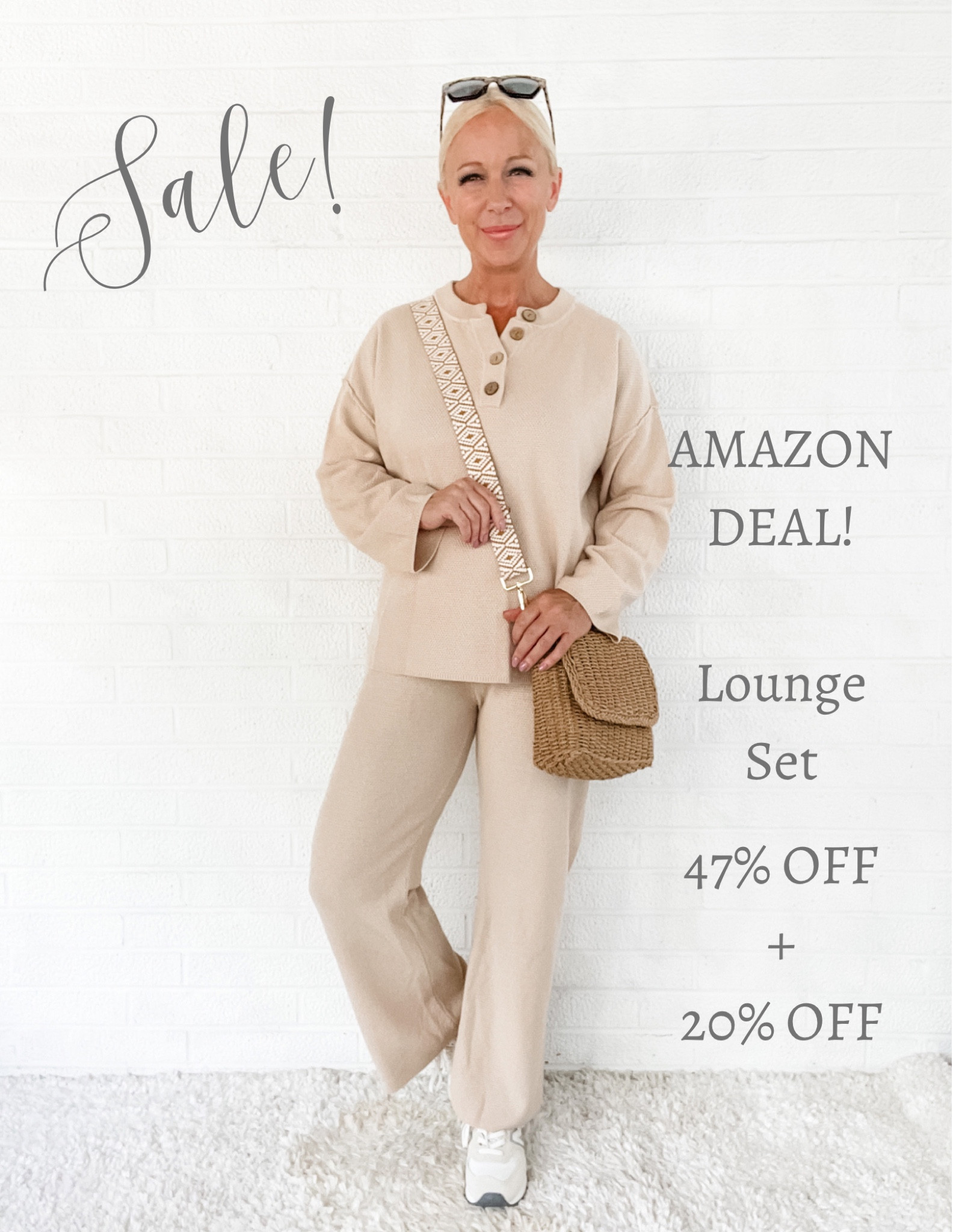 AMAZON DEAL! Lounge set is 47% off plus an additional 20% off  

#LTKfindsunder50 #LTKsalealert #LTKover40