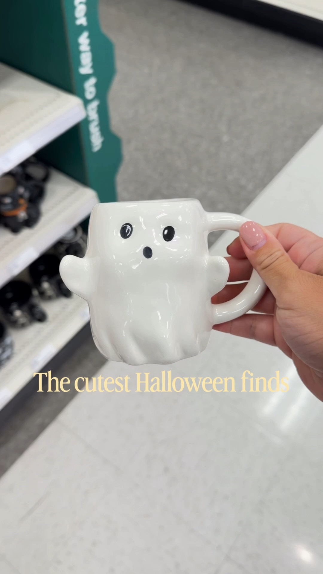 The cutest Halloween finds 👻🎃🖤
I couldn’t resist these! From the spooky mugs to the ghost serving pieces, these are such fun little additions for Halloween. Cute, festive, and easy to mix into your home without going overboard. 👻

Which one is your favorite?!

@Target  #target #spookyseason #halloweenmugs #ghostmug #halloweendecor #iconglasses #servingplatter

#LTKHome #LTKSeasonal