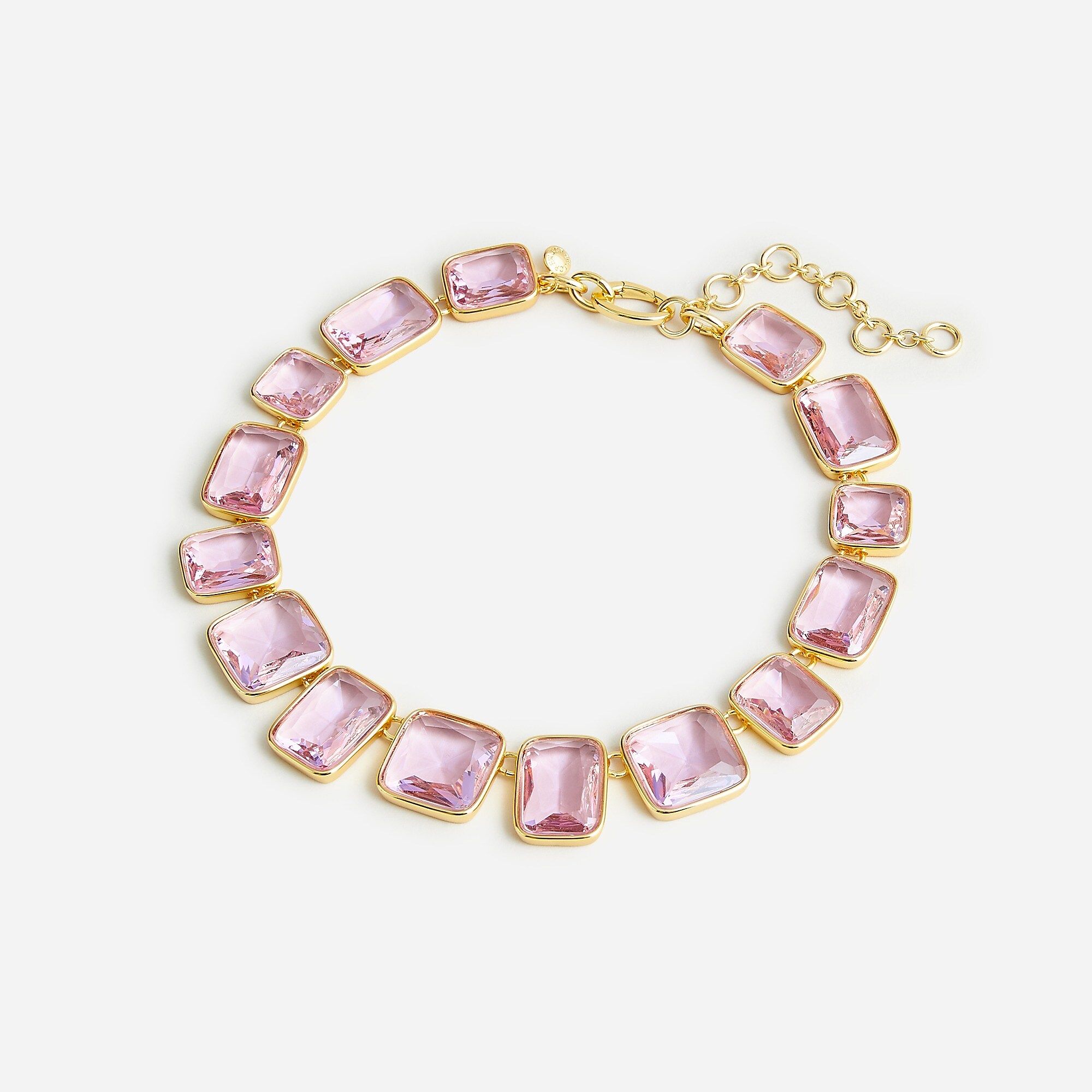 Faceted crystal necklace | J.Crew US