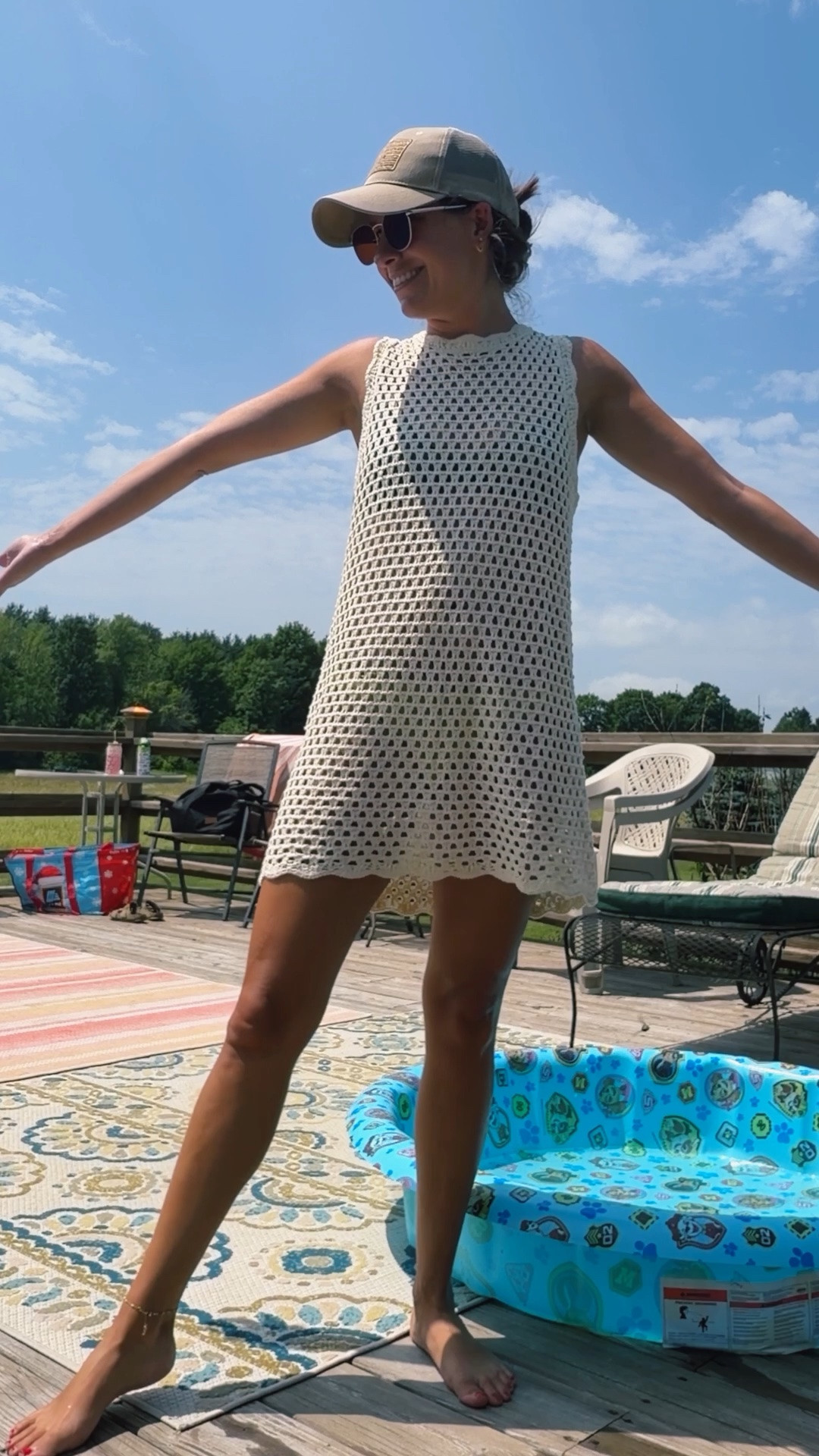 Pool day! 💦 feels like 104°😅

xs in my Aerie bikini top and bikini bottoms and my Amazon coverup! 

Drinking my favorite hydration drink (use MARISSAWEARS20 for $$$ off!) and snacking out our favorite little snack tray.

#LTKPetite #LTKSeasonal #LTKgrwm