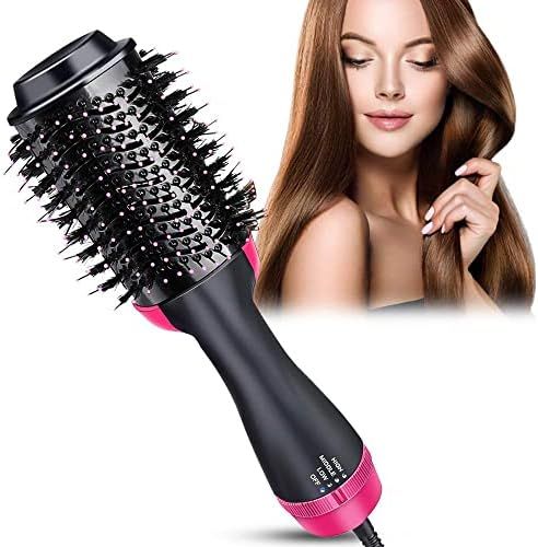 Blow Dryer Brush, Hieha Professional 4 in 1 One Step Hair Dryer and Styler Volumizer, Hot Air Hai... | Amazon (US)