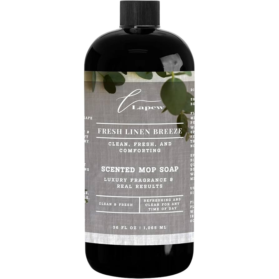 Fresh Linen Breeze Scented Mop Soap Concentrate 36 oz | Premium Fragranced Floor Cleaner | Streak... | Amazon (US)