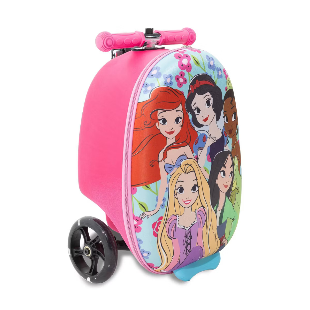 Disney Princess Scooter Carry-On Suitcase - Pink | Target