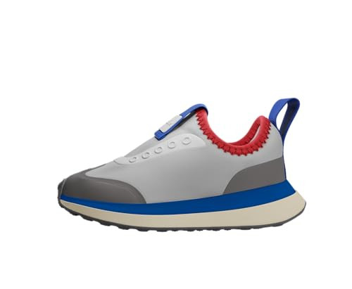 Native Shoes Unisex-Child Robbie Dash Sneaker, Hyams Grey/Tapioca UV/Jiffy Black, 9 Toddler | Amazon (US)