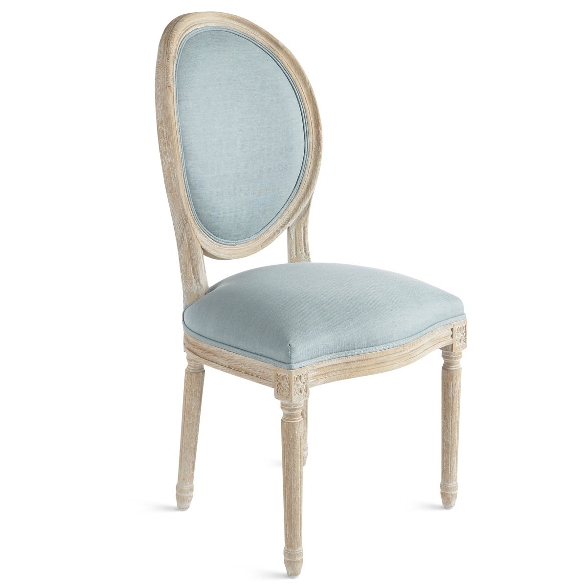 Louis Fabric Back Dining Chair | Wisteria