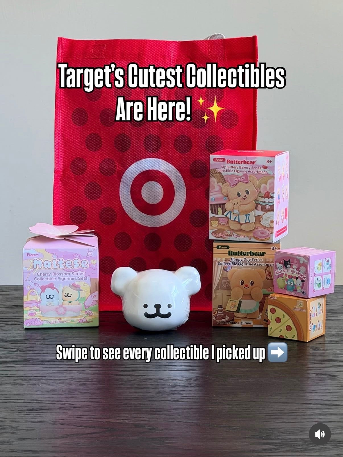 ✨ New Target finds alert! ✨

Meet these adorable little finds at Target! 😍 Each one has its own fun theme and surprise details:  @basicfuntoys @target @renbeanie 

🐶 Maltese Sweet Box – Puppy Face
  An adorable Maltese-themed collectible featuring a sweet puppy face design, cute miniature details, and a playful display-worthy look.

🌸 Maltese – Cherry Blossoms
  A dreamy Maltese design inspired by cherry blossoms, with soft pink details and a sweet springtime aesthetic.

🐻 Butterbear – My Butter Bakery
  Butterbear meets bakery cuteness! Features an adorable bakery inspired theme with miniature food and baking details.

🐻 Butterbear – Happy Day Series
  A cheerful Butterbear collection featuring fun everyday themes, colorful details, and cute mini accessories to discover.

🎀 Sanrio Characters
  Features beloved Sanrio characters in an adorable collectible format with character inspired details. Perfect for Sanrio fans, collecting, displaying, or gifting.

🍕 Cinnamoroll
  Features Cinnamoroll’s signature floppy ears and dreamy, sweet aesthetic with adorable miniature details a super cute pick for Cinnamoroll and Sanrio collectors.

These are so fun to collect, display, play with, or give as gifts! ✨ I love all the tiny details and how each one has its own personality.

#LTKKids #LTKU