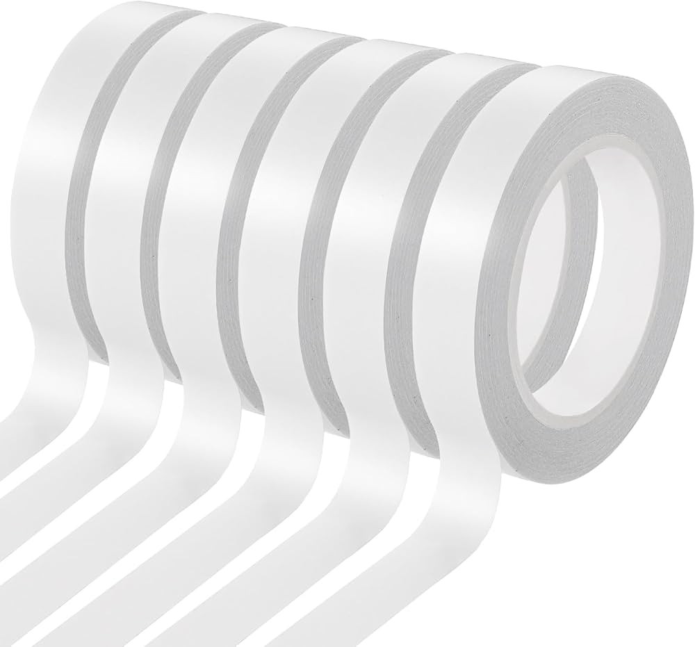 6 Rolls Double Sided Tape for Crafts, Strong Double-Sided Tape, Artist Tape, Double-Sided Adhesiv... | Amazon (US)