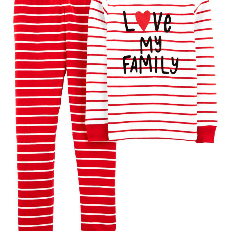 Adult 2-Piece Family Love 100% Snug Fit Cotton PJs | Carter's