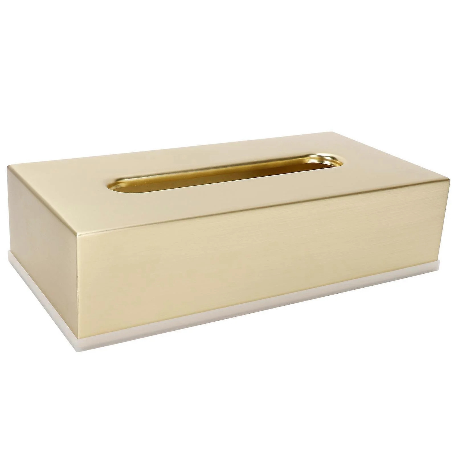 Tissue Box Innovative Rectangular 304 Stainless Steel Napkin Paper Holder Container Gold | Walmart (CA)