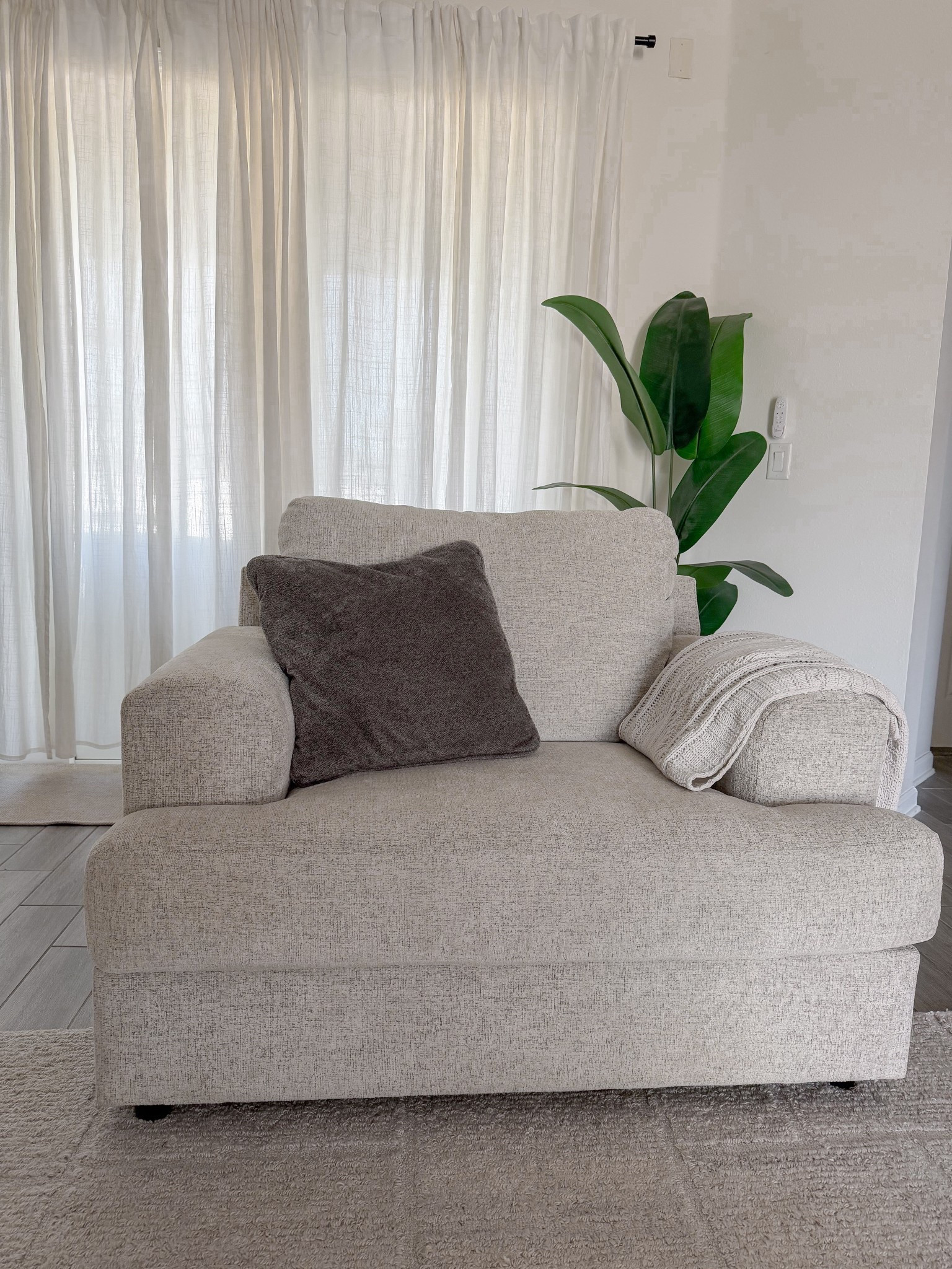 Neutral living room couch sofa oversized chairs accent chairs 

#LTKmomlife #LTKHome #LTKdayinmylife