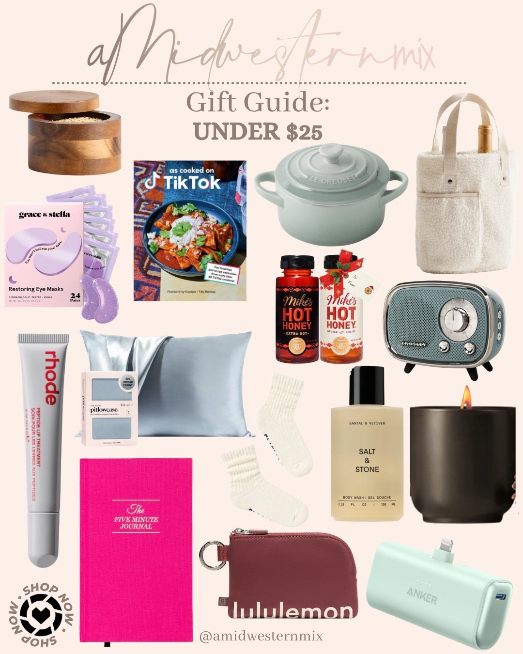 Gift ideas under $25

These would make great secret Santa gifts, favorite things exchange gifts, stocking stuffer gifts, co worker gifts,
Etc. 

#LTKFindsUnder50 #LTKGiftGuide #LTKHoliday