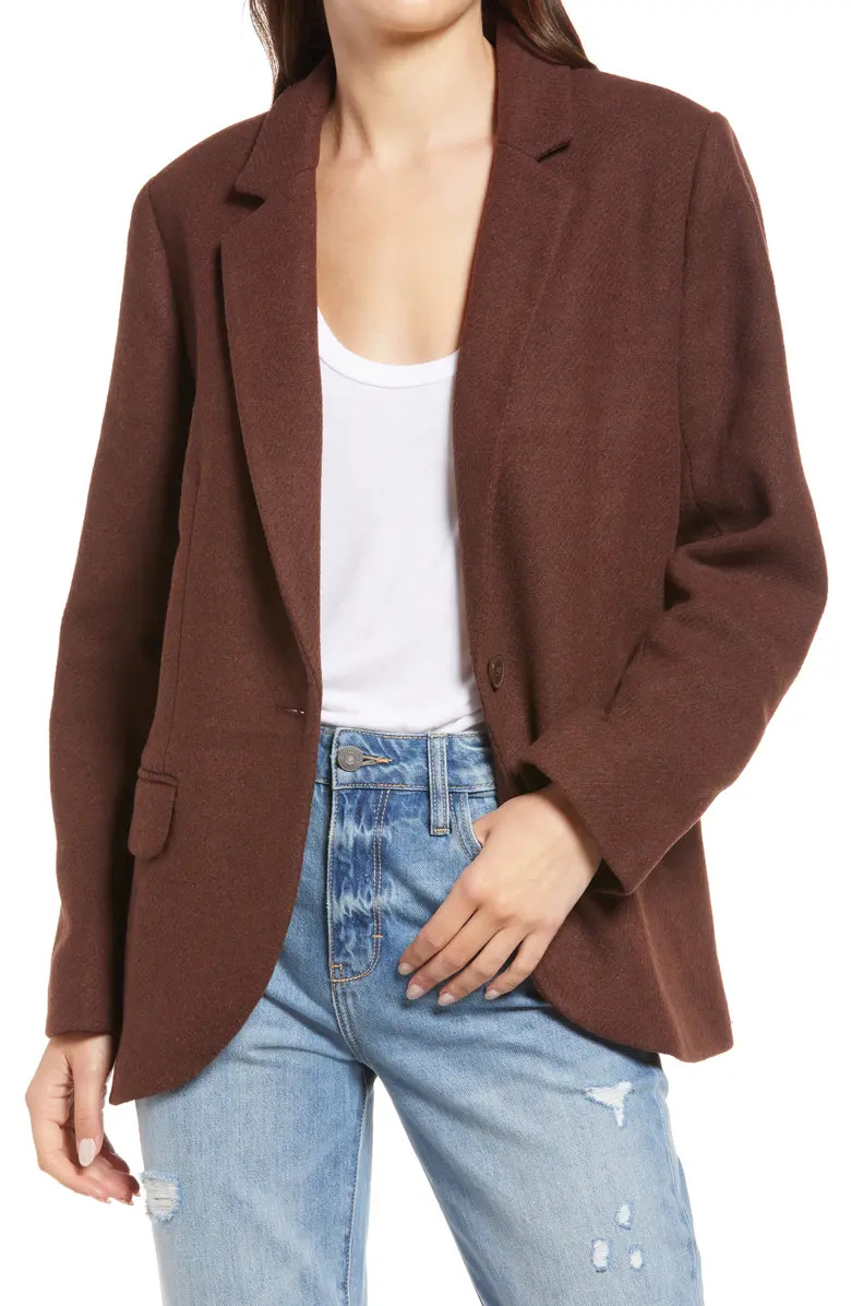 One-Button Blazer | Nordstrom