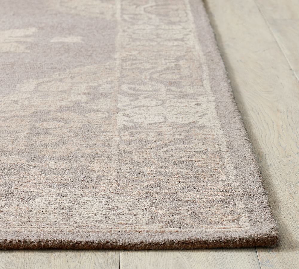 Kenley Tufted Wool Rug | Pottery Barn (US)