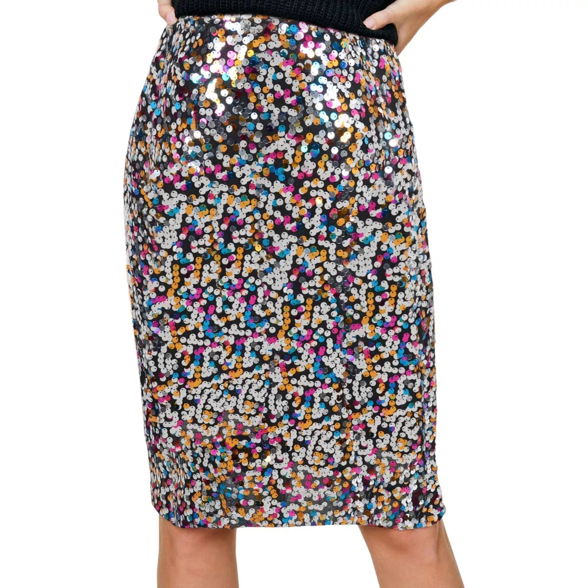 Anna-Kaci Women's Sparkly Sequins Cocktail Midi Skirt | Target