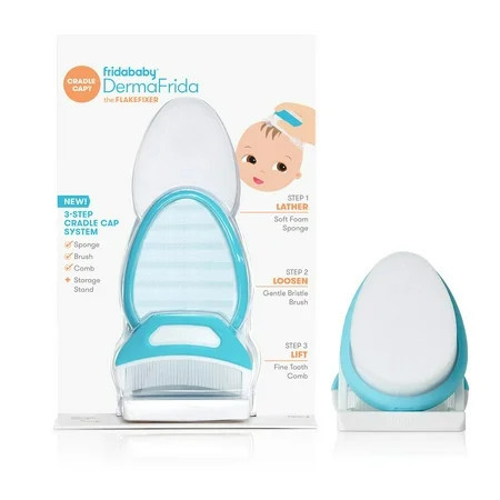 Fridababy DermaFrida FlakeFixer 3 Step Method for Cradle Cap - 1 Pack | Walmart (US)