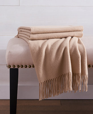 100% Cashmere Throw, 50" x 60", Macy's Exclusive | Macy's