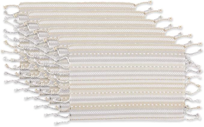 DII Southwest Collection Tabletop, Placemat Set, Natural, 6 Piece | Amazon (US)