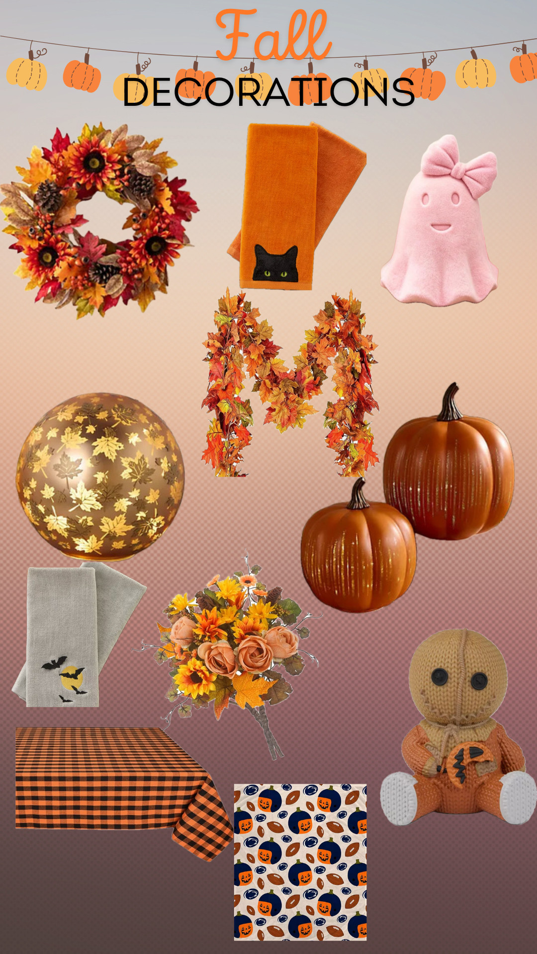 This year's Fall Decorations!

#fall #halloween #decorate 

 #LTKSeasonal #LTKHome