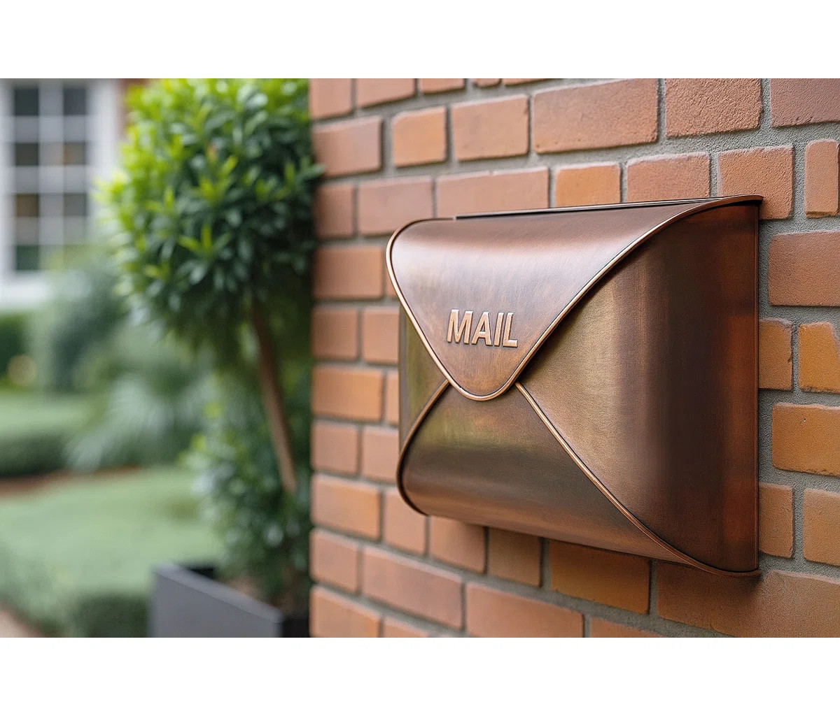 Metal Wall Mounted Mailbox | Wayfair North America