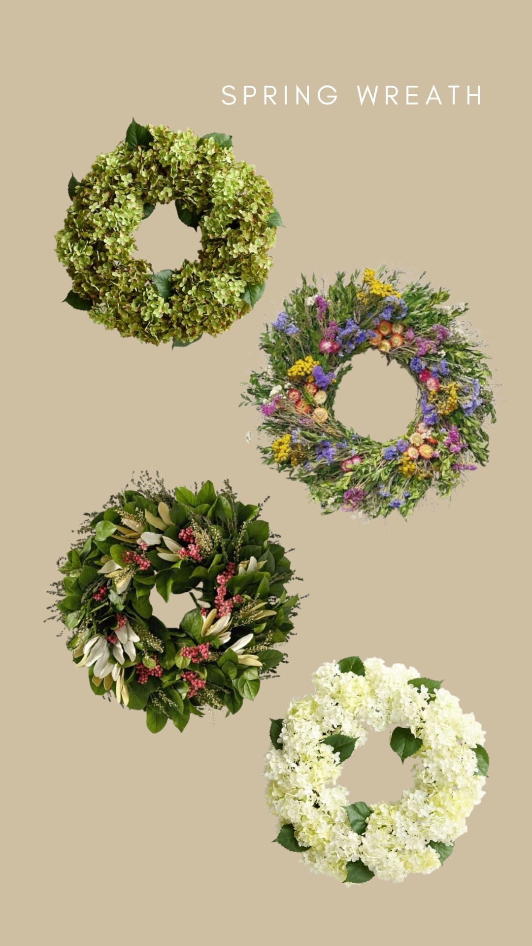 spring wreaths 

#spring #springdecor #wreath #easter #florals #homedecor 

#LTKHome #LTKSeasonal #LTKdayinmylife