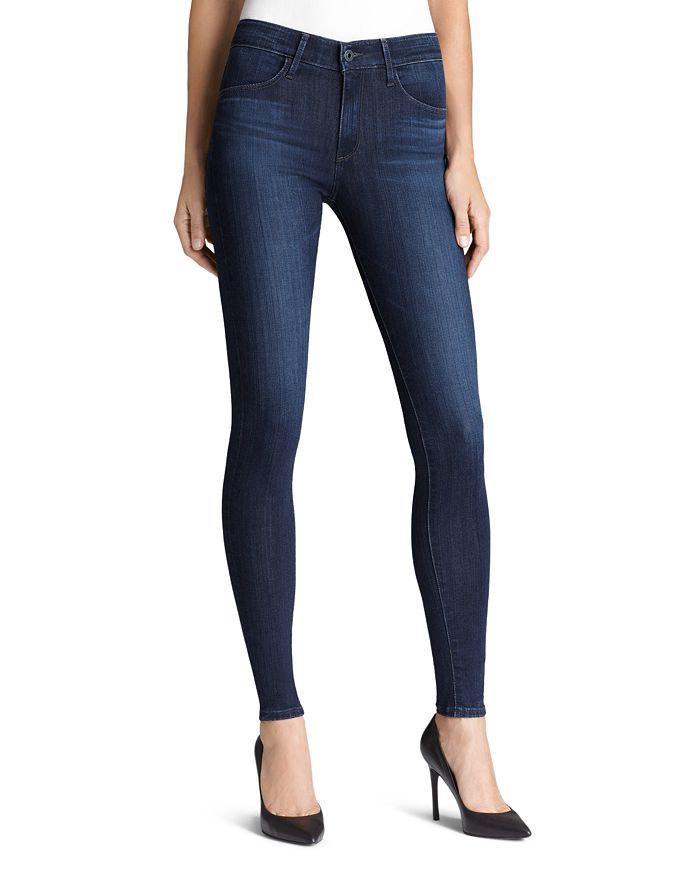 The High Rise Farrah Skinny Jeans in Brooks | Bloomingdale's (US)