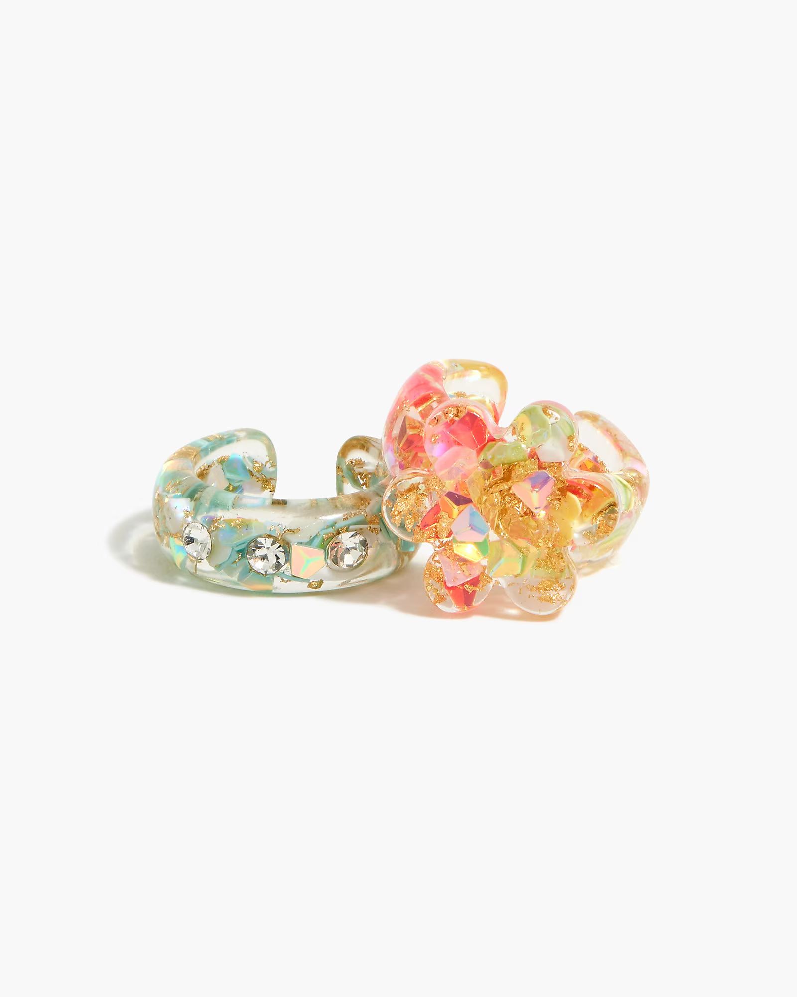 Girls' statement rings set-of-two | J.Crew Factory