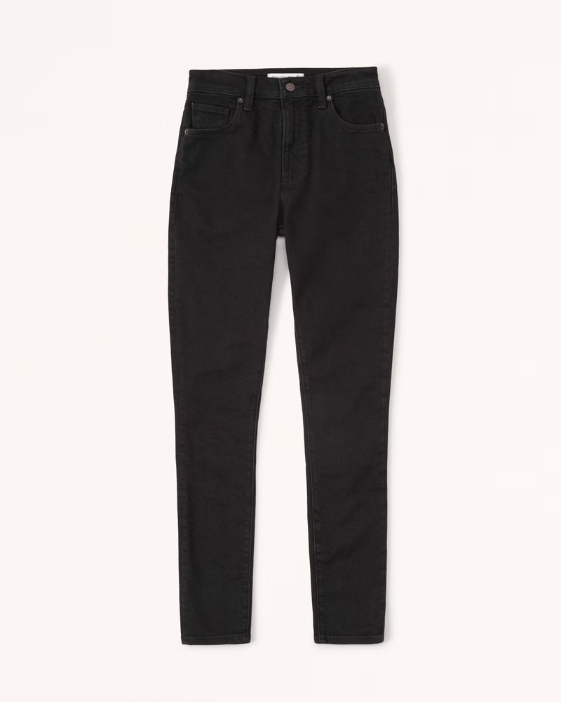 High Rise Super Skinny Ankle Jean | Abercrombie & Fitch (US)