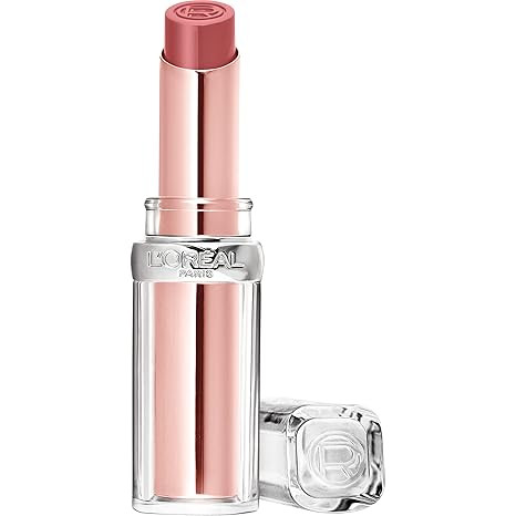 L'Oreal Paris Glow Paradise Hydrating Balm-in-Lipstick with Pomegranate Extract, Nude Heaven, 0.1... | Amazon (US)