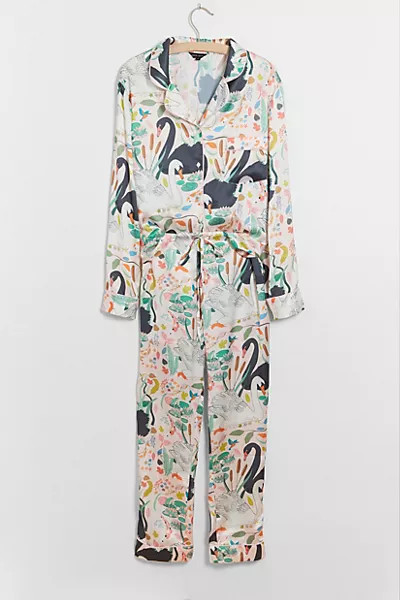 Karen Mabon Swan Lake Sleep Set | Anthropologie (US)