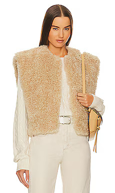 Isabel Marant Etoile Feliz Vest in Ecru from Revolve.com | Revolve Clothing (Global)